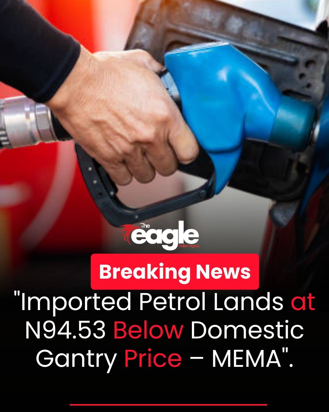 Imported Petrol Cheaper by N94.53, Diesel Trend Reverses – MEMA
Imported petrol landed at N1,080.47...