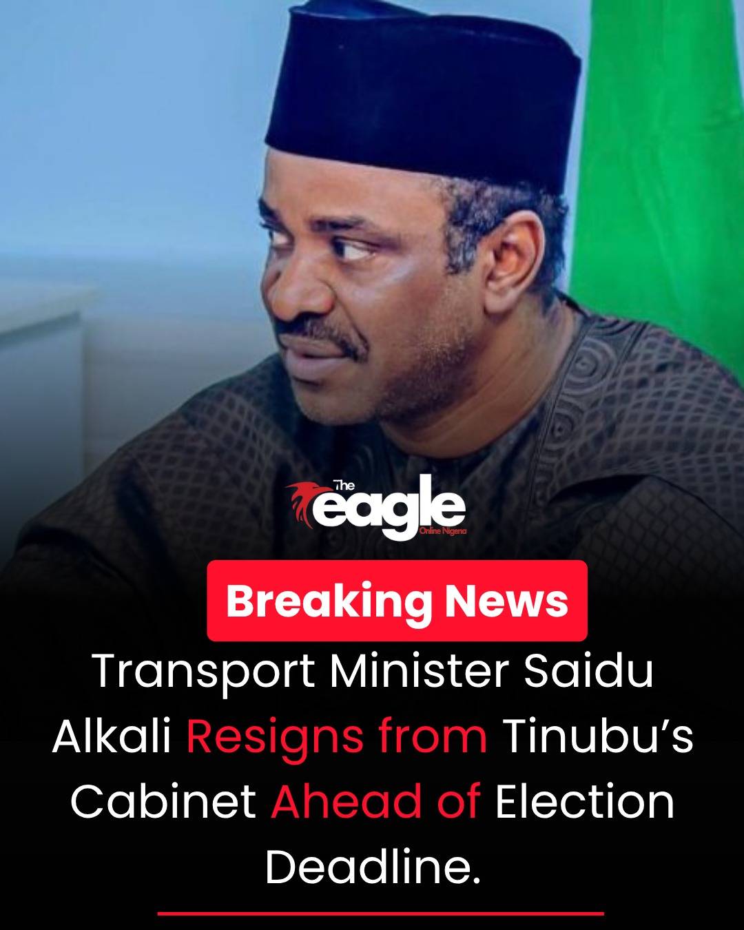Saidu Alkali has resigned as Minister of Transportation after meeting with Bola Tinubu, becoming the...