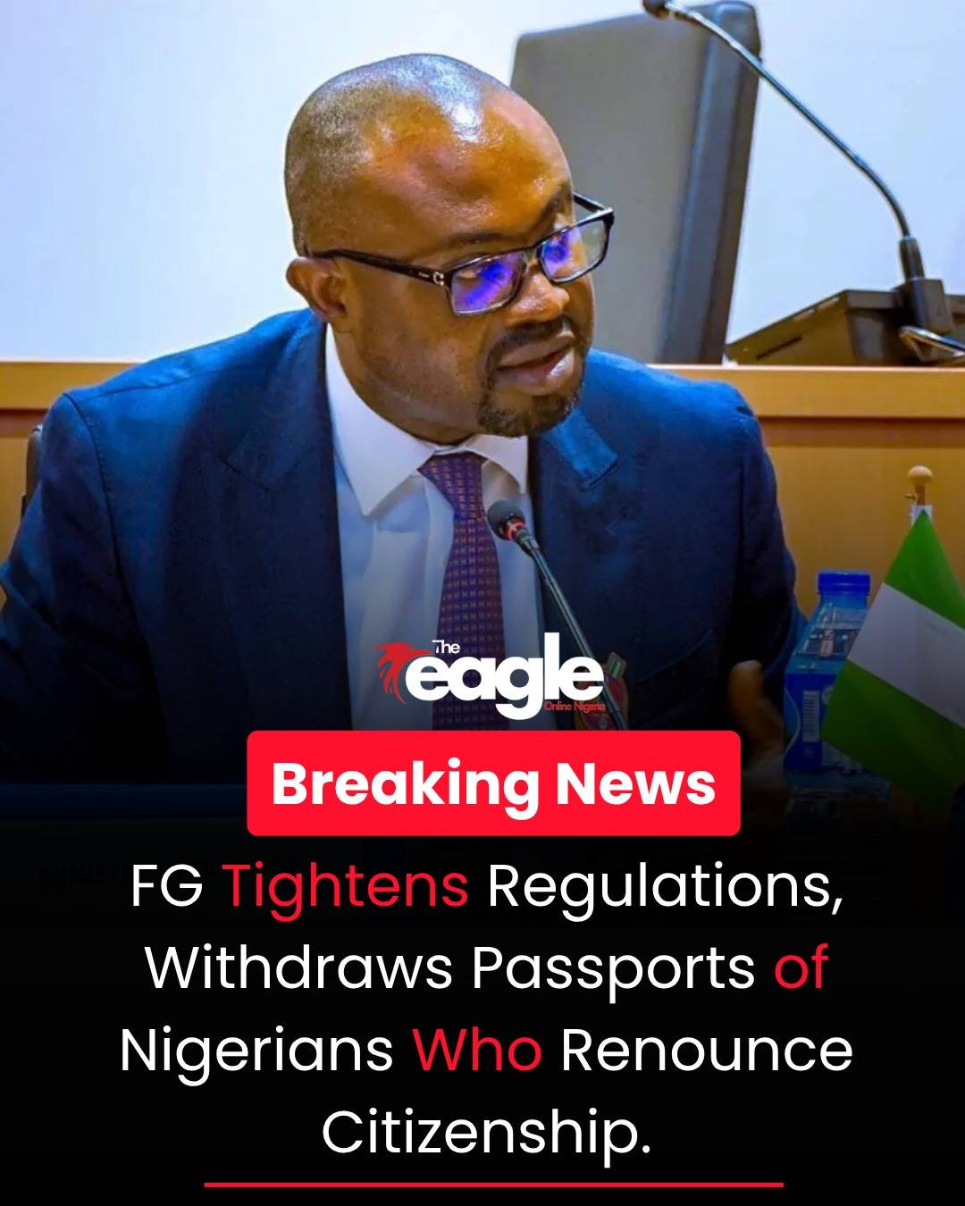 FG Orders Withdrawal of Passports from Nigerians Who Renounce Citizenship
The Federal Government ha...
