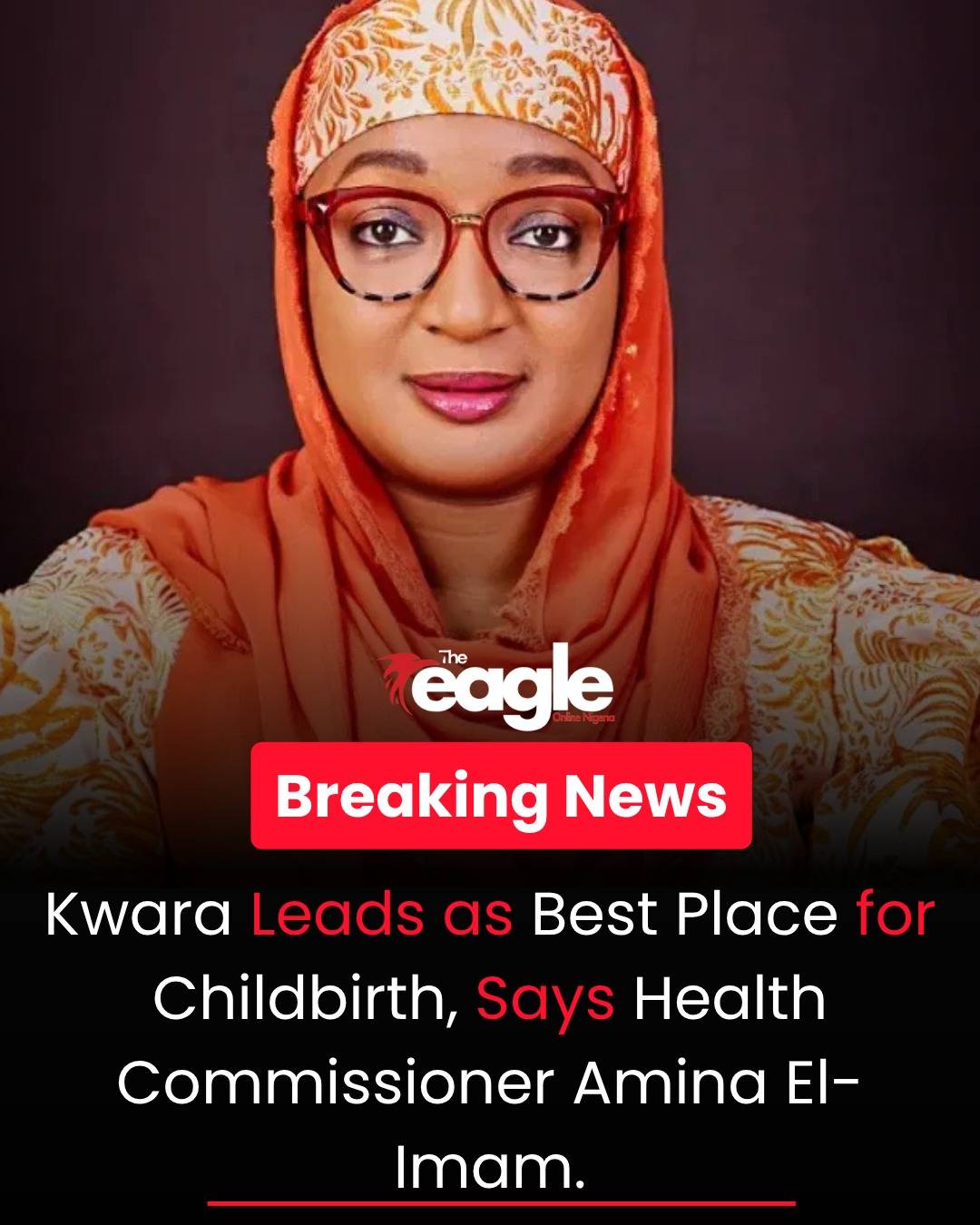 Kwara Among Best States for Childbirth, Says Health Commissioner Amina El-Imam
Health Commissioner...