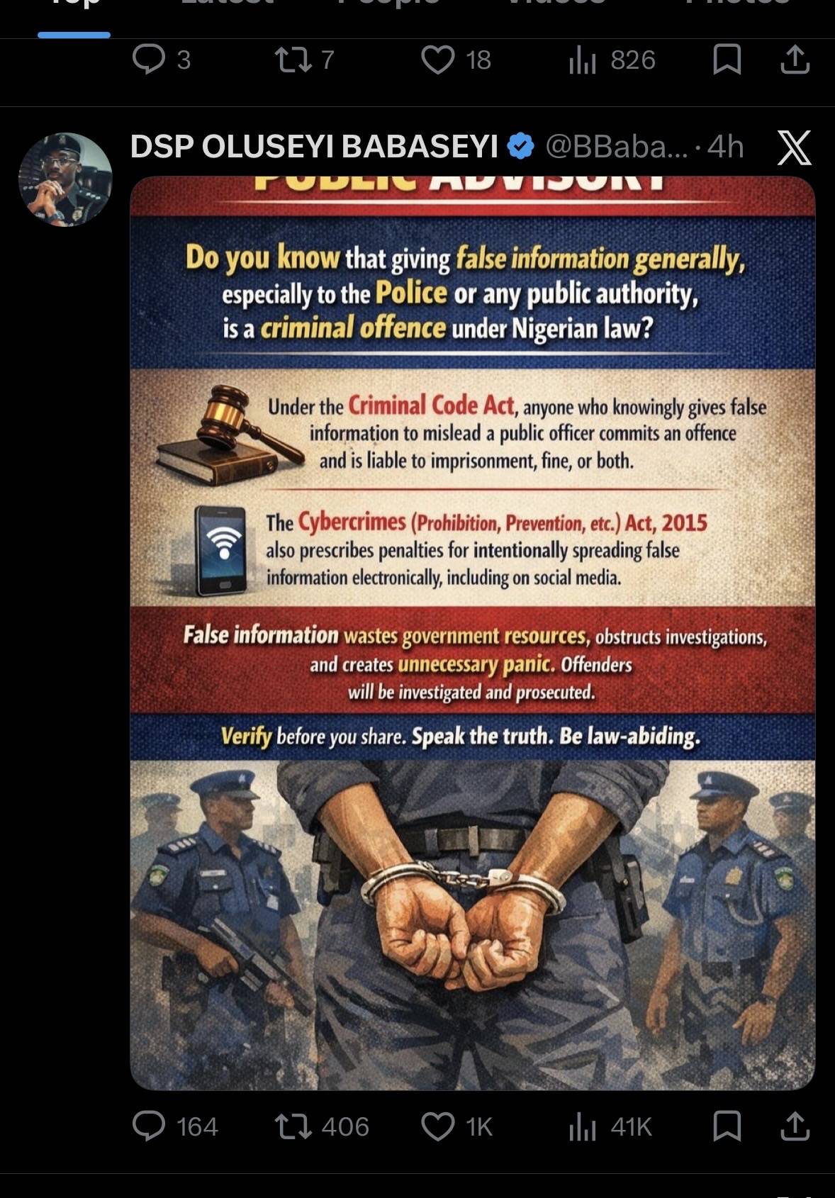 Post by Hon Emeka