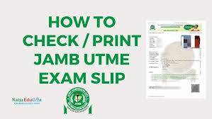 2026 JAMB/UTME: How to print your examination slip
source- https://nigeriannews24.com/2026/04/10/2...