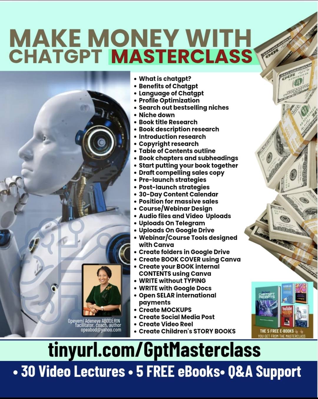 Create any digital product you want, books, magazines, courses, webinars, templates, children's book...