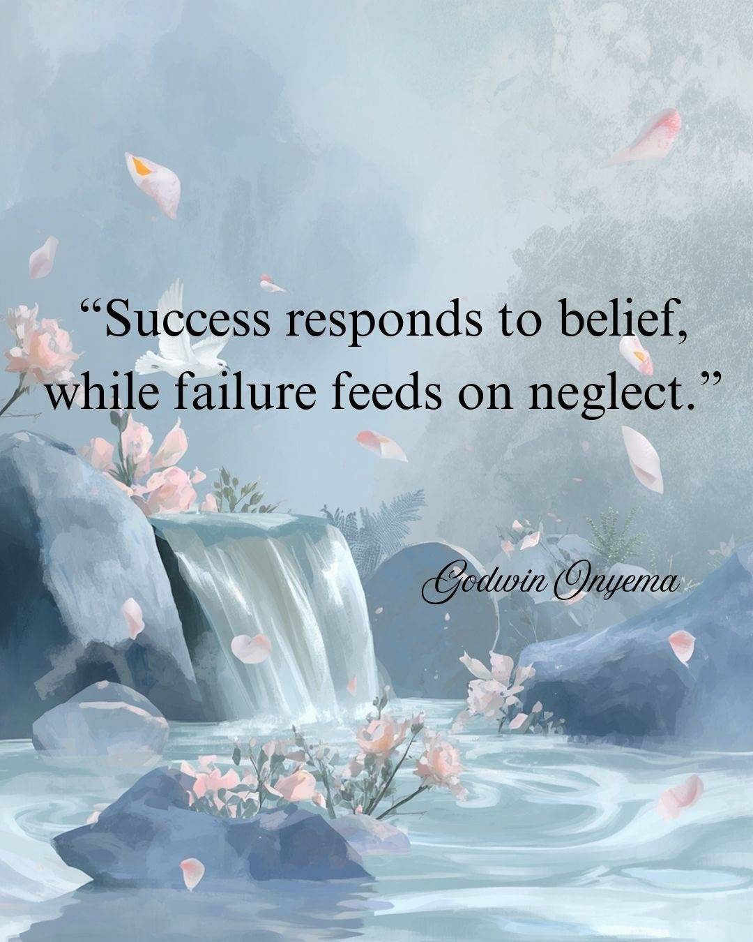Keep believing on yourself no matter the situation now. There is still a tomorrow