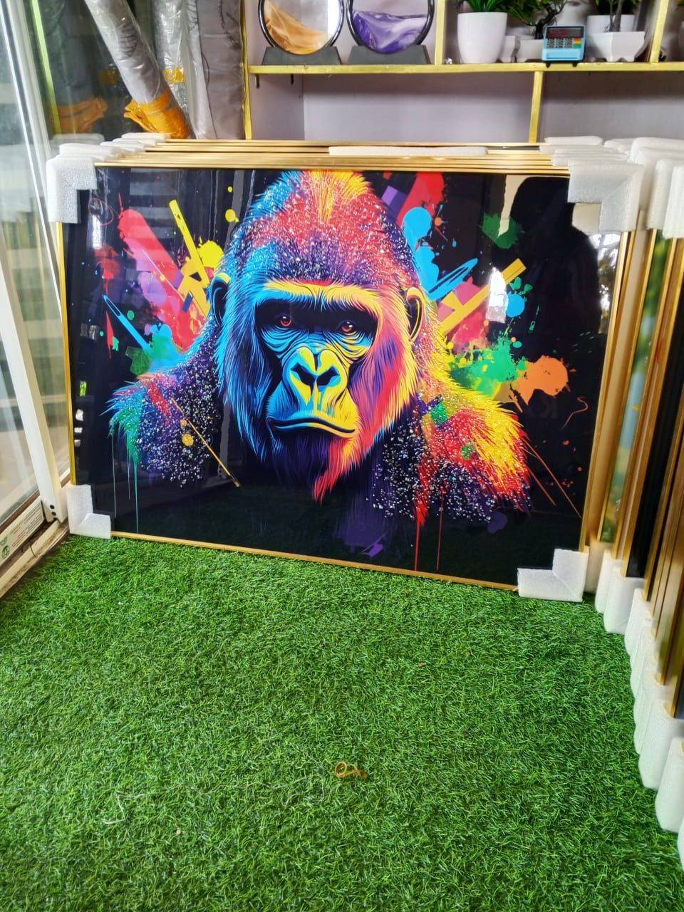 This large aluminum alloy acrylic frame is available for immediate pickup or delivery nationwide.
P...