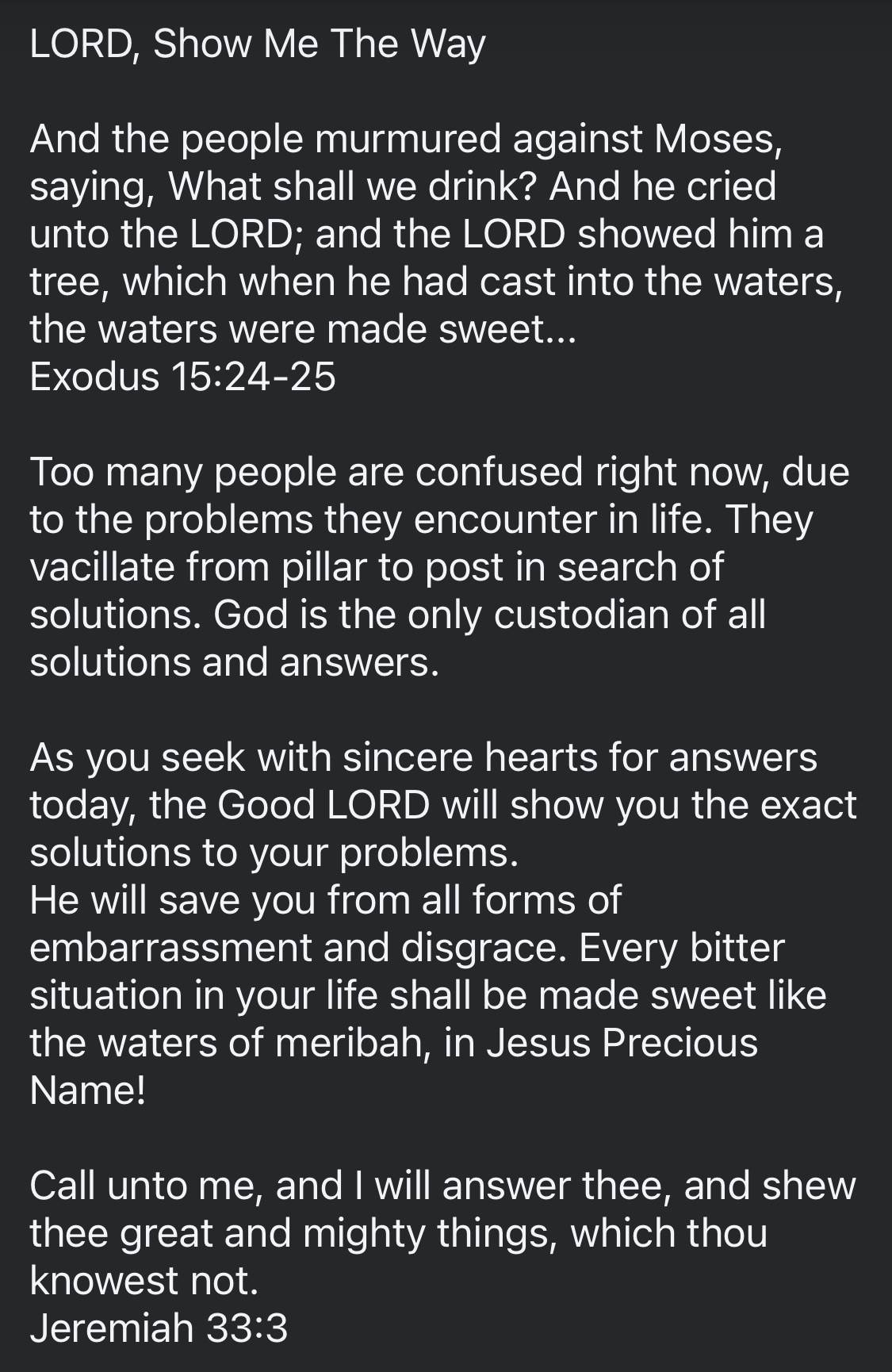 Post by Felix Umoru