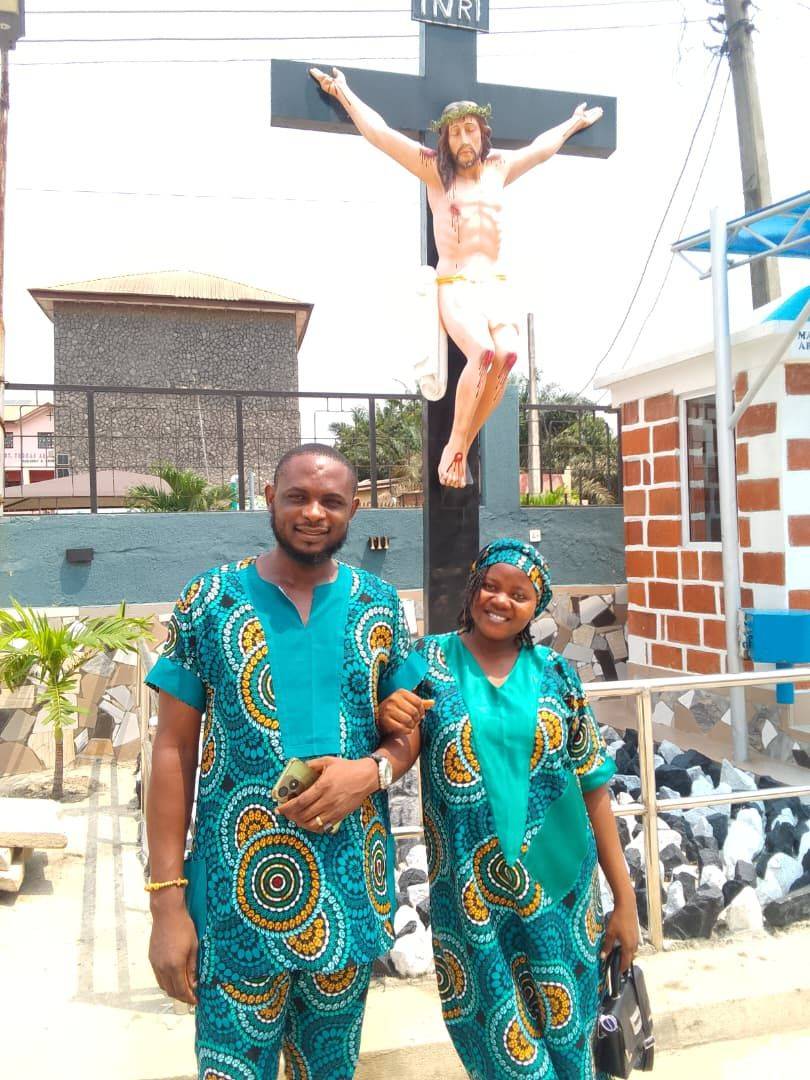 We are Catholic and the crucifix means a lot to us.