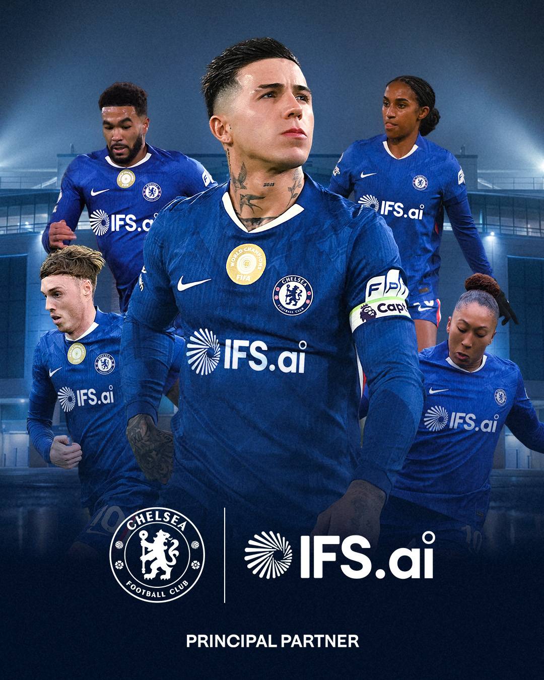 Chelsea have officially announced a multi-year global partnership with IFS, the world’s leading Indu...