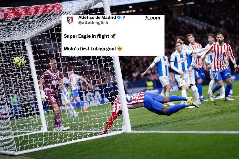 Eagles Air: How Ademola Lookman scored his first LaLiga goal! 
#LekeeLekee | #Sports | #kingjeph