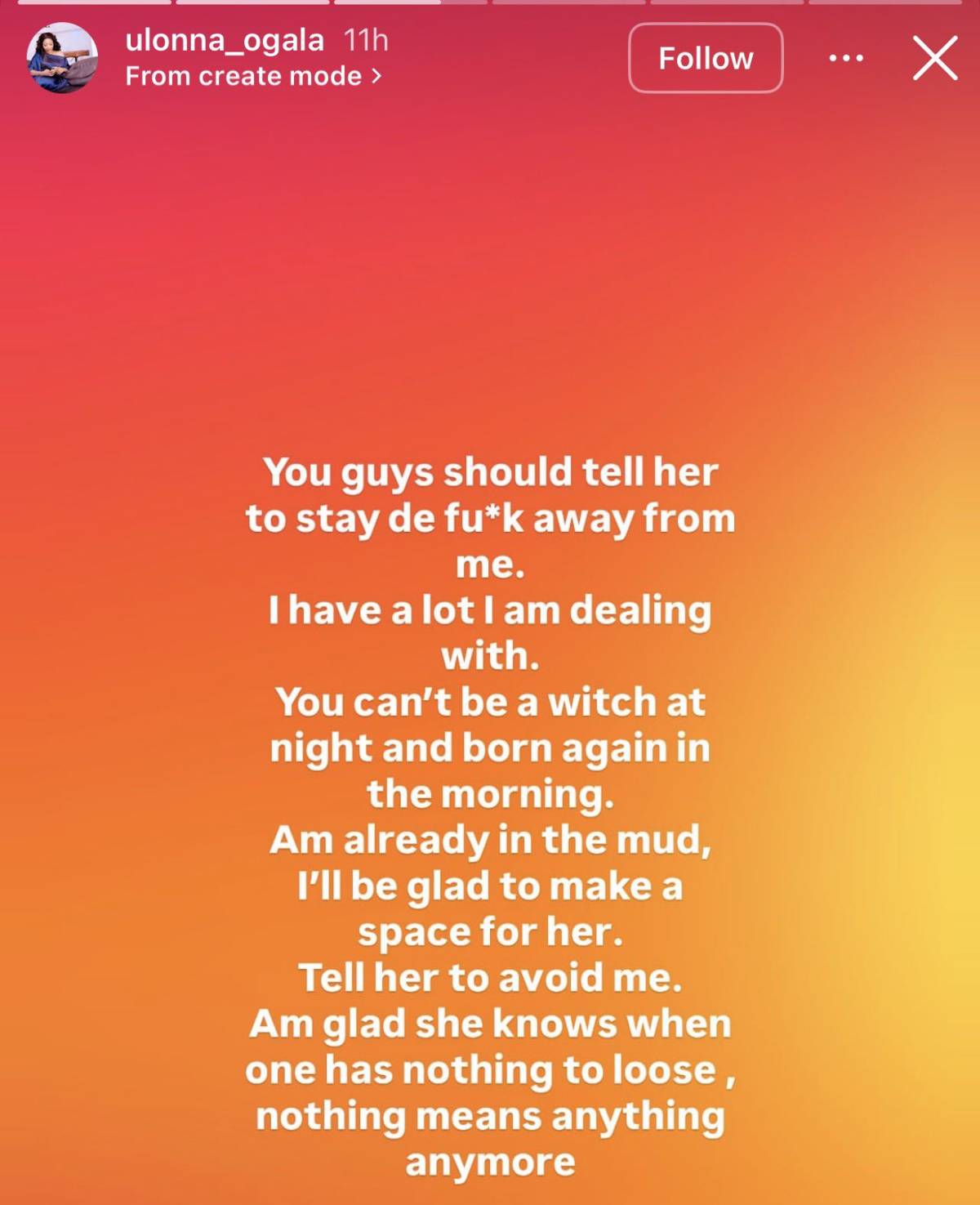 Actress Doris Ogala comes after a repentant baddie Tonto Dikeh for rebranding her name to fit in to...