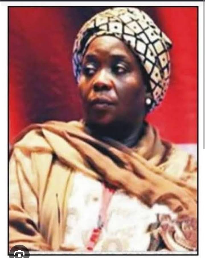 Fati Lami Abubakar, the wife of general Abdusalami Abubakar, he ruled only briefly while transitioni...