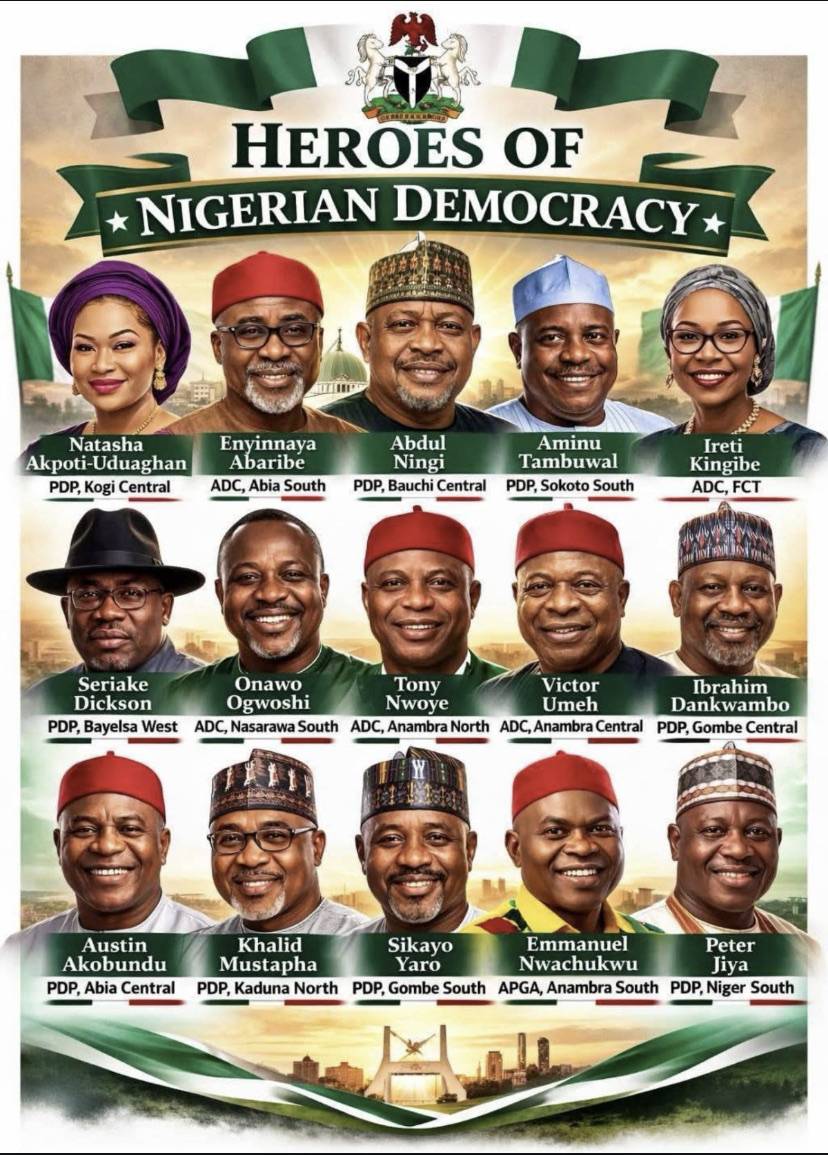 The heroes￼ of democracy in Nigeria