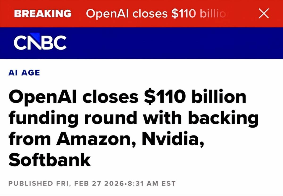 Just In: OpenAI raises $110 billion at a $730 billion valuation.