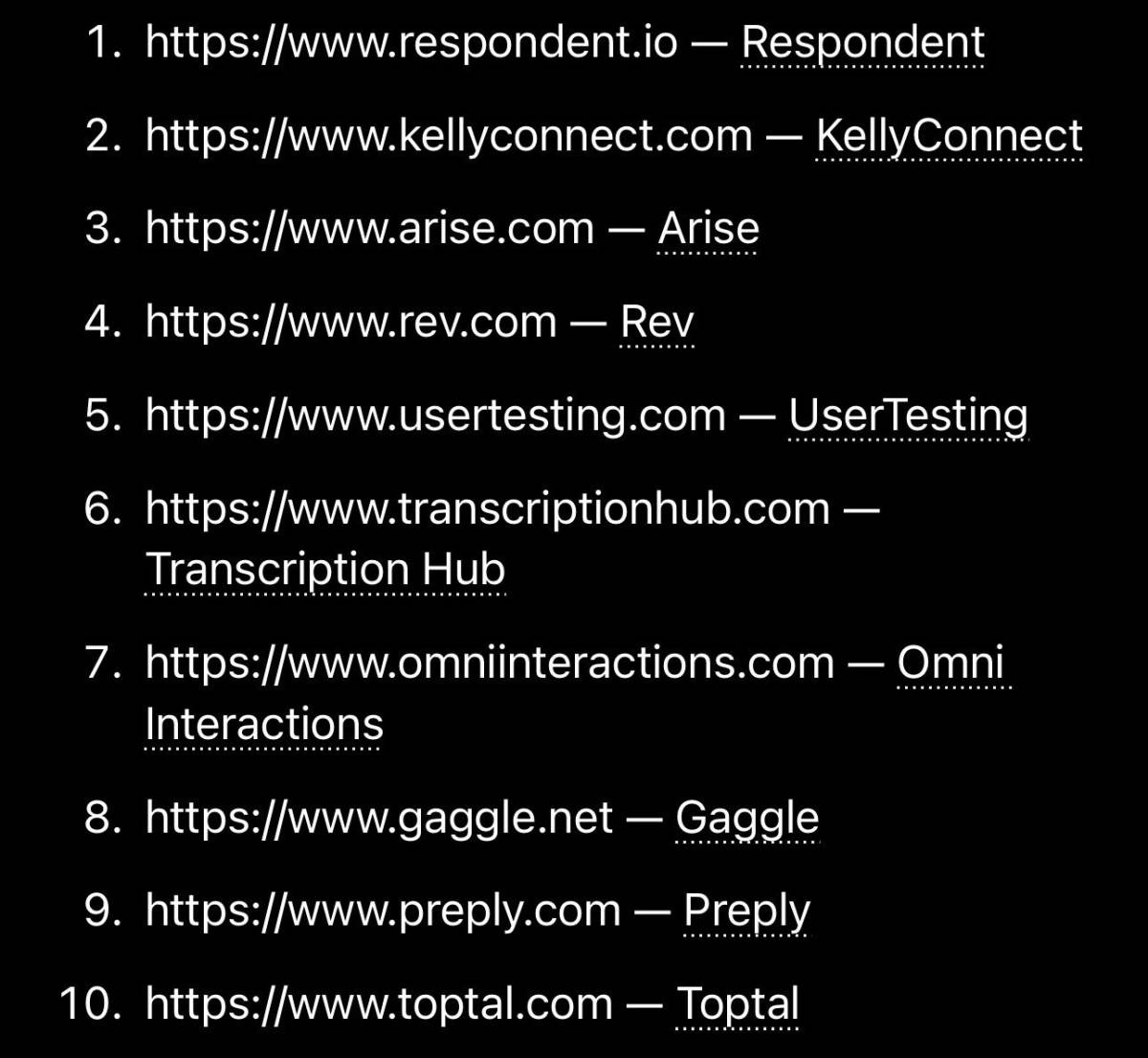You can $300–$3,000+ per month if you have:
- Time
- Laptop
- Internet
Here are 10 websites that...