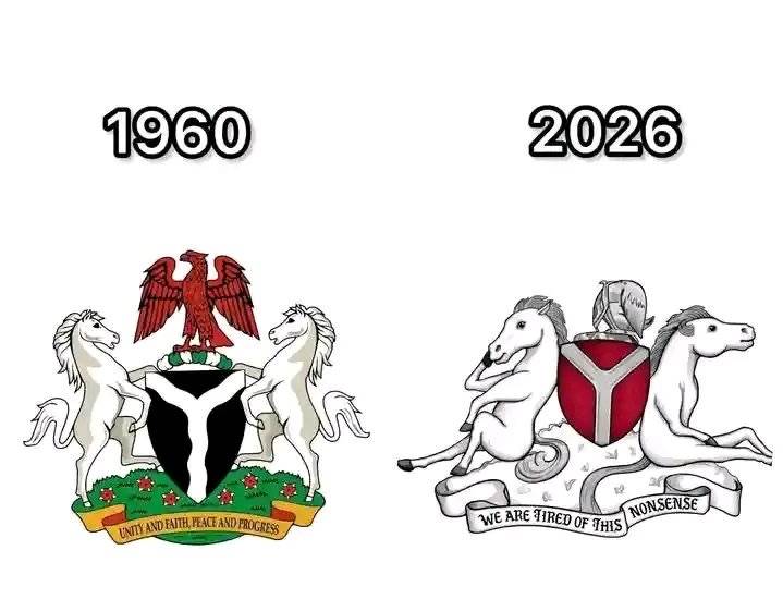 Even our coat of arms is tired 🤦