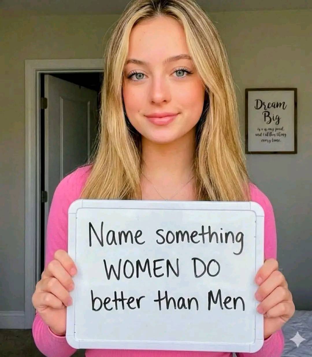 WHAT WOMEN CAN DO BETTER THAN MEN?