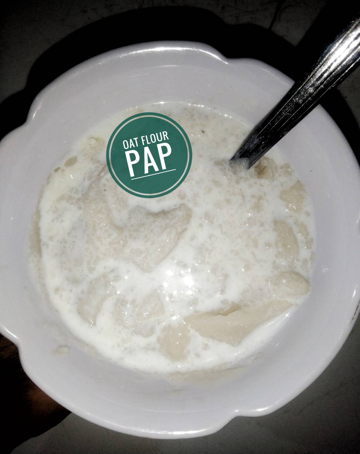 A customer recently sent a message that oat flour is now her new pap that she has left pap/custard....