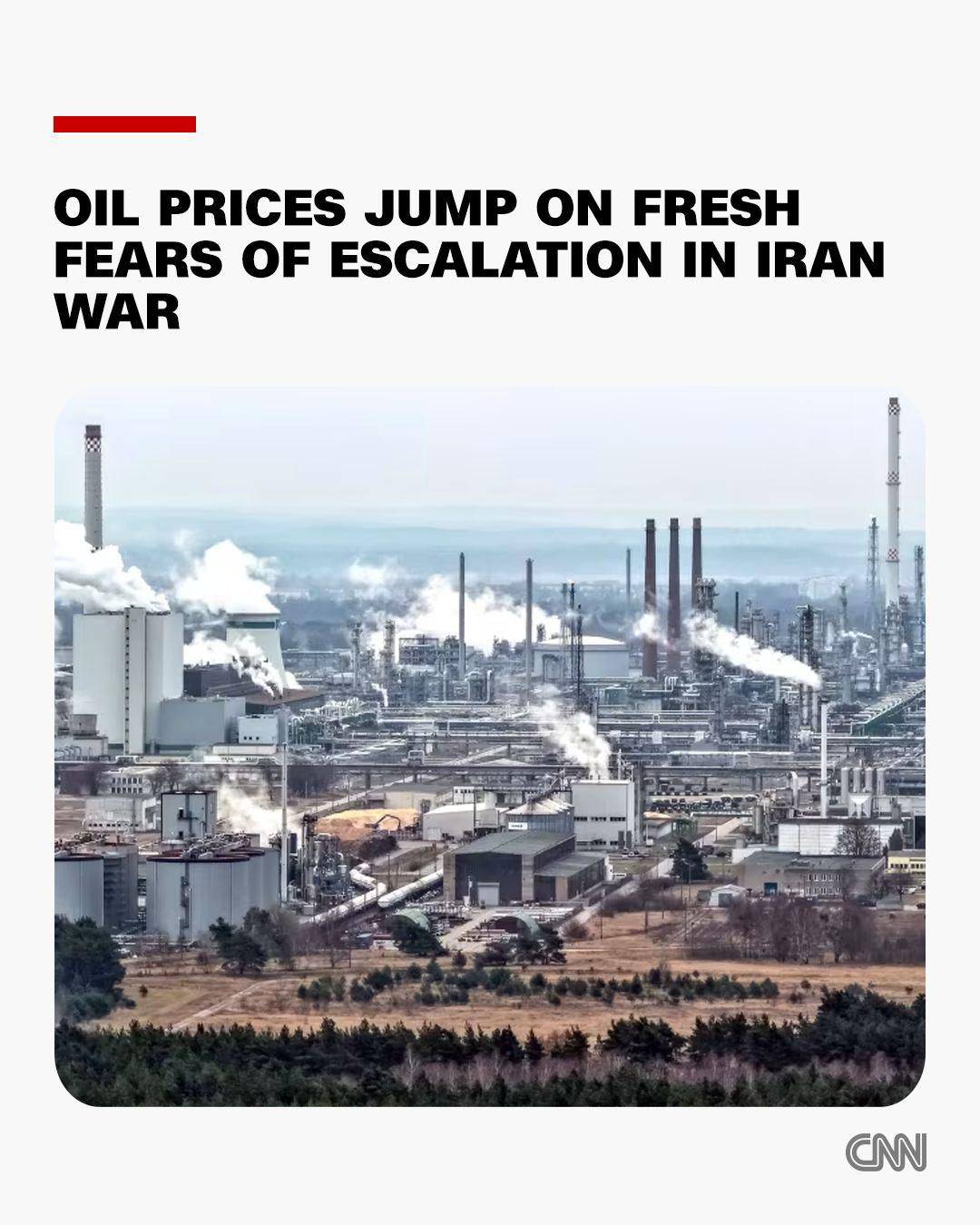 Oil prices climbed and stocks slipped Thursday, after remarks by President Donald Trump and Iranian...