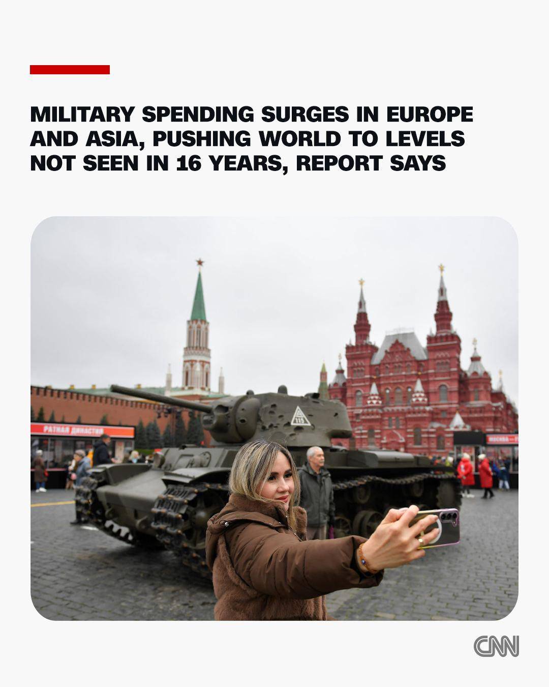 Global military spending surged by almost 3% in 2025, fueled largely by ballooning defense expenditu...