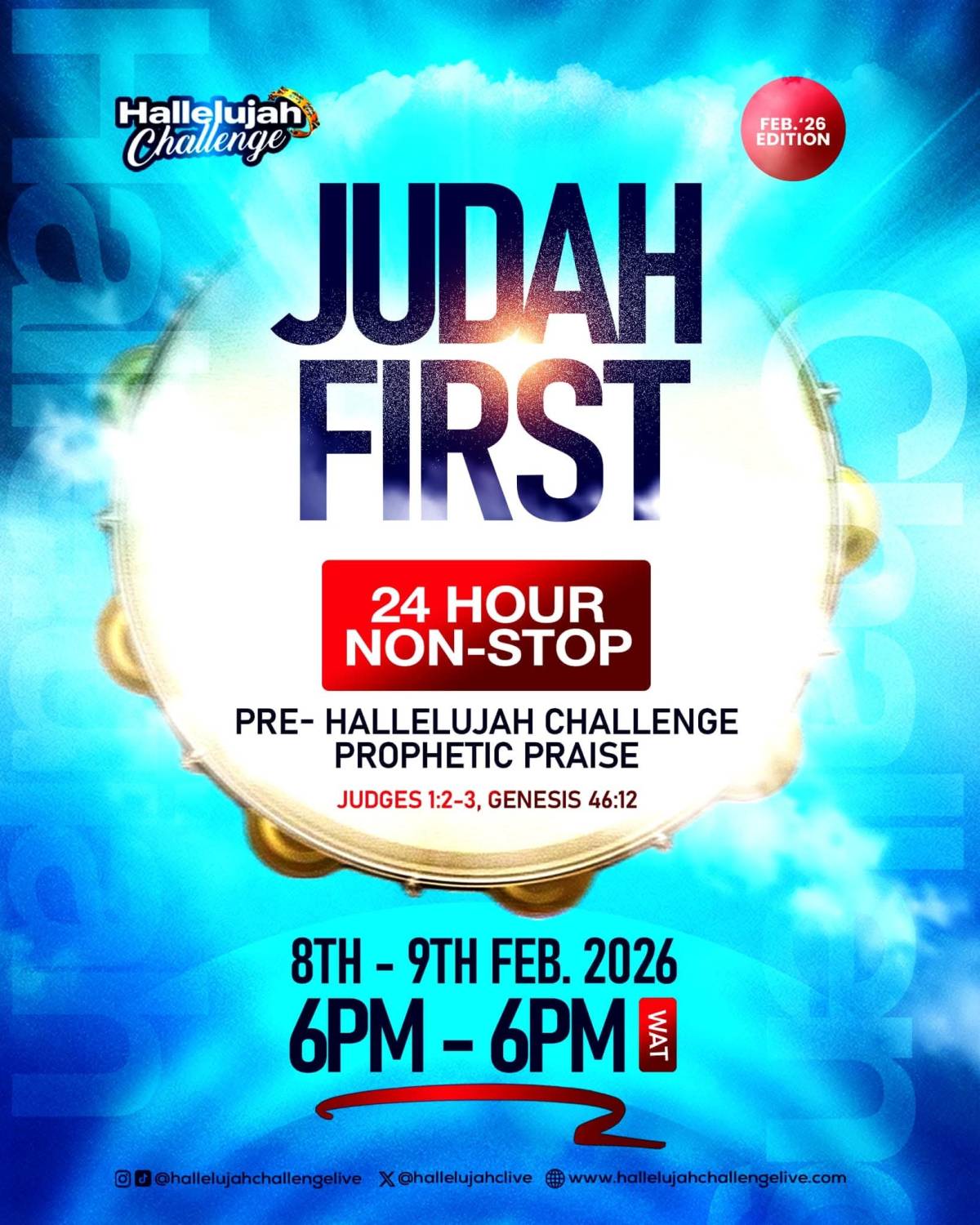 Who is ready for hallelujah challenge 2026?