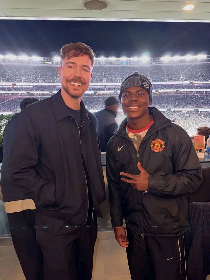 Me and Mr beast