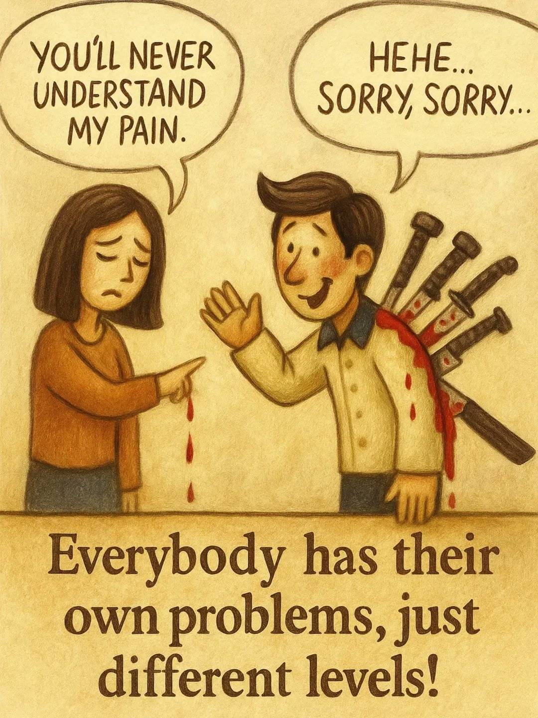 EVERYONE HAS THEIR OWN PROBLEMS...