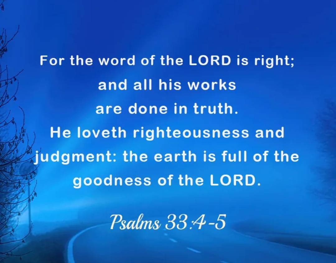 Creator of heaven and earth, blessed are all that come in Your holy name, Yahweh, my Lord. Every day...