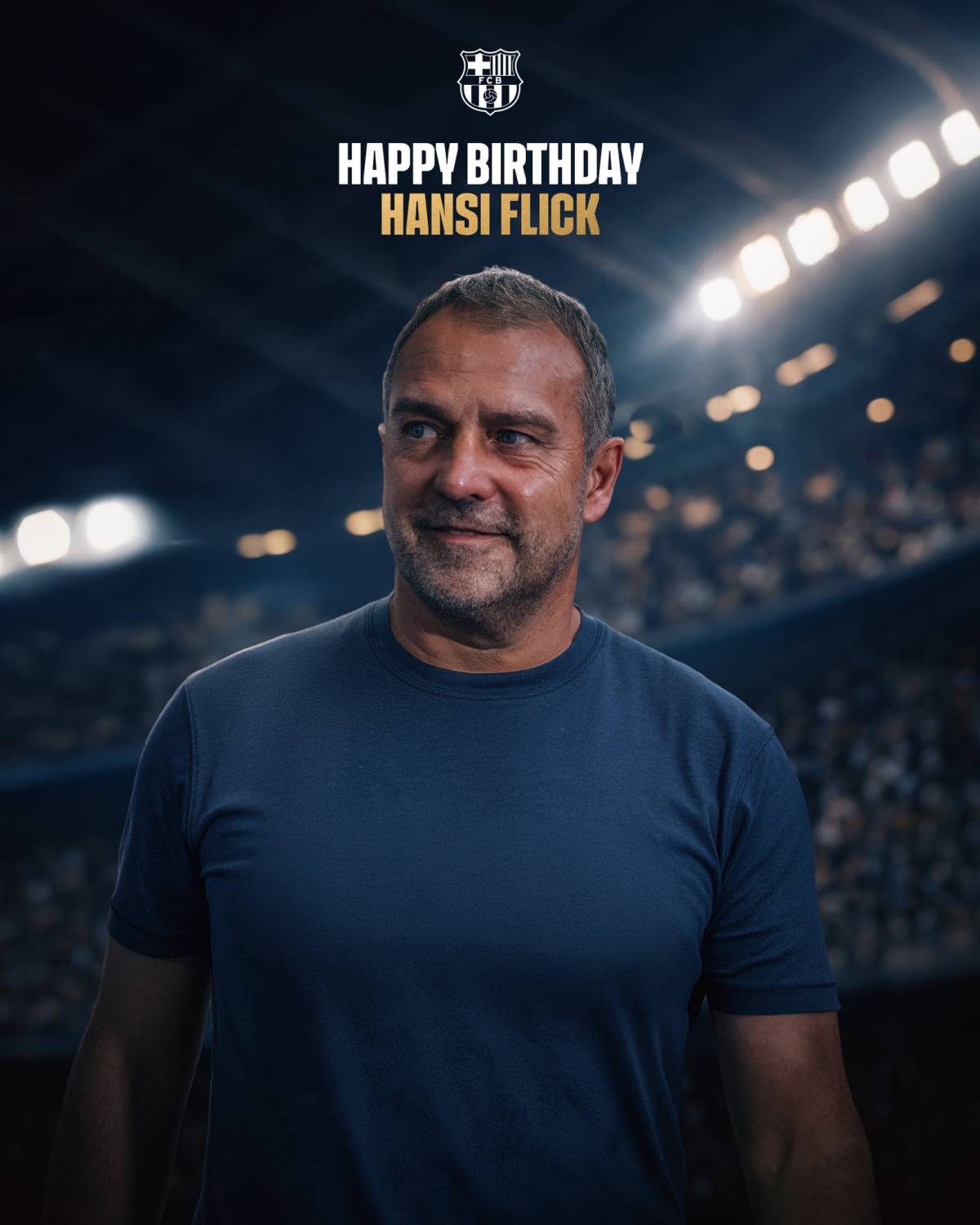 The one who put smiles on our faces again.

Happy birthday Hansi Flick💙♥️