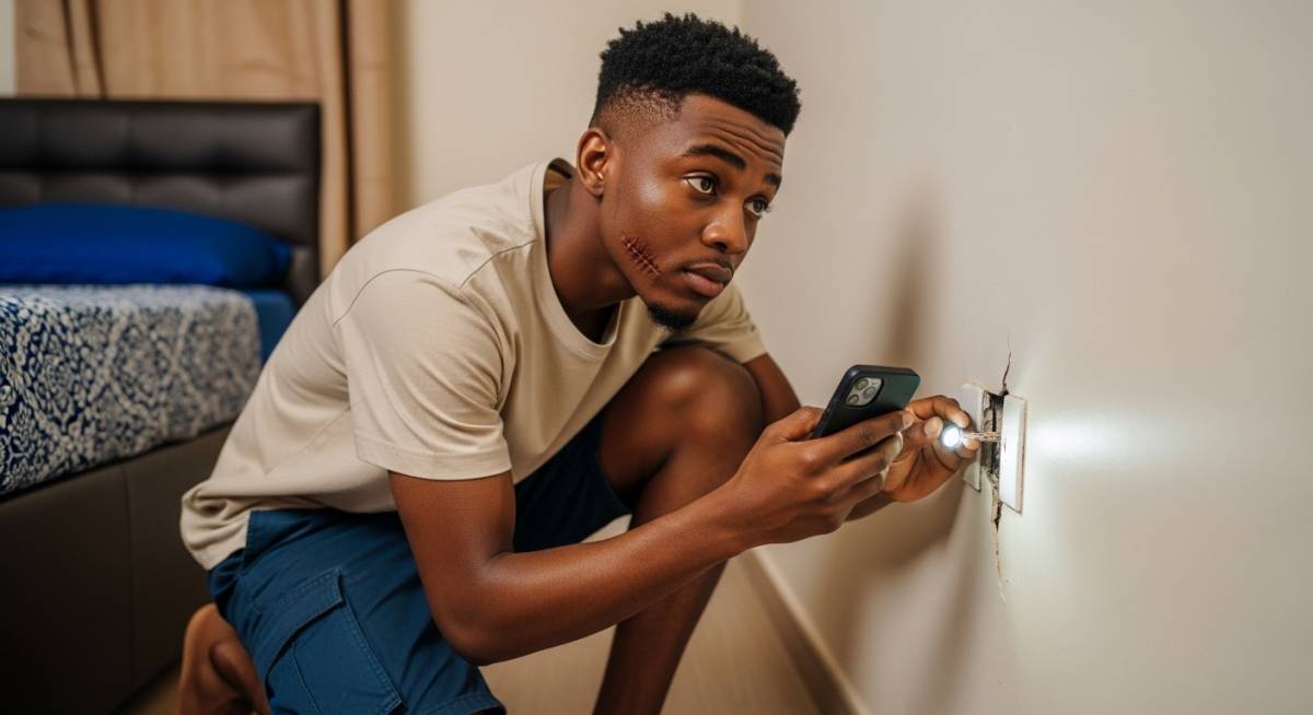What do you think he is doing?
