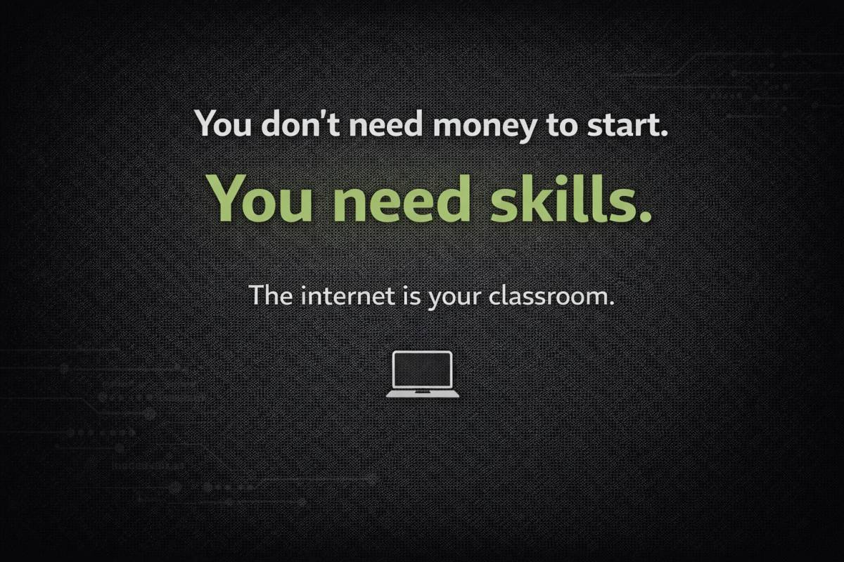 Most people want more money…
But they don’t build more skills.
New skills = new income streams.