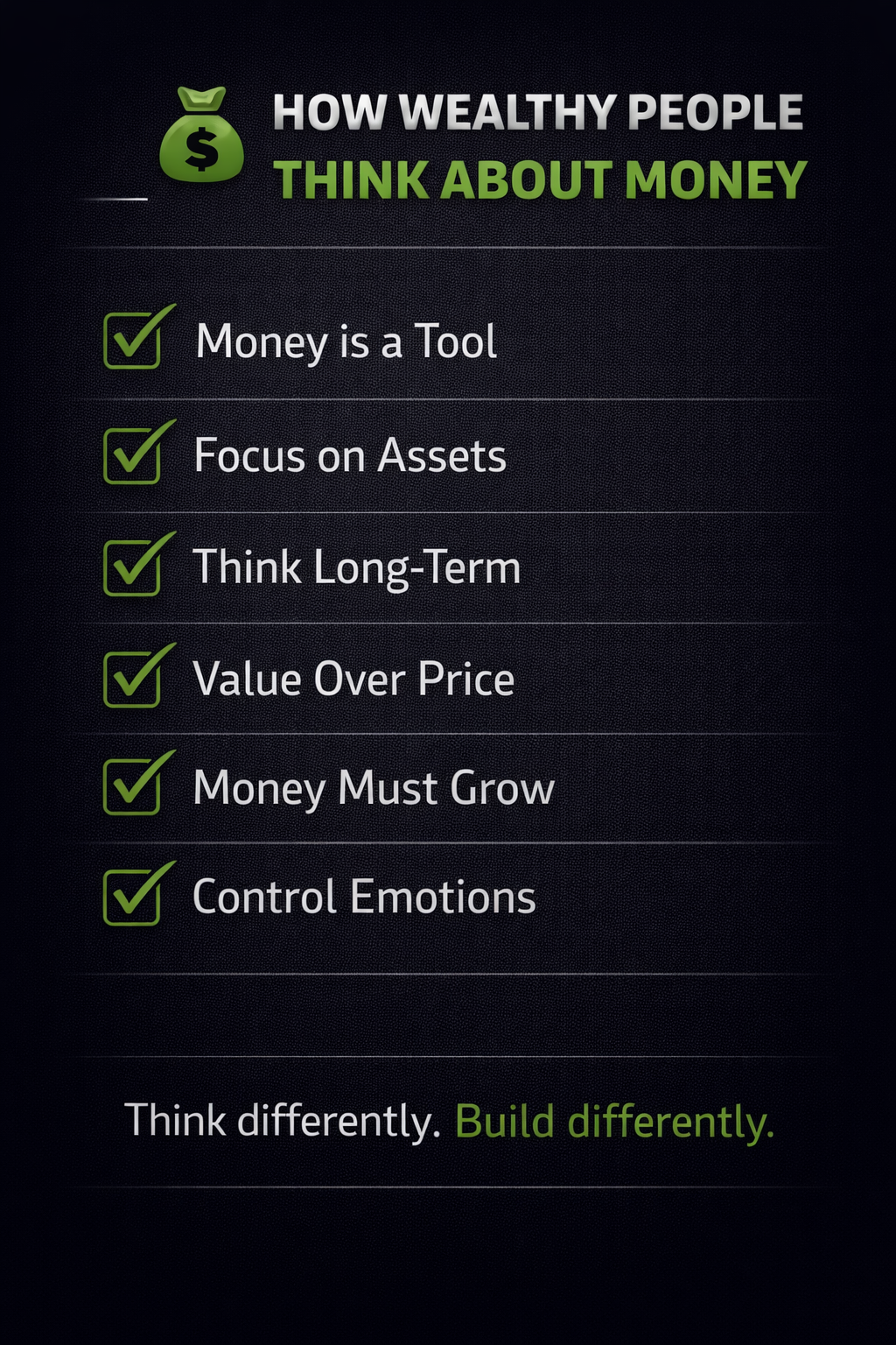 It’s not about how much you earn… it’s how you think.
#WealthMindset #MoneyThinking #FinancialFree...