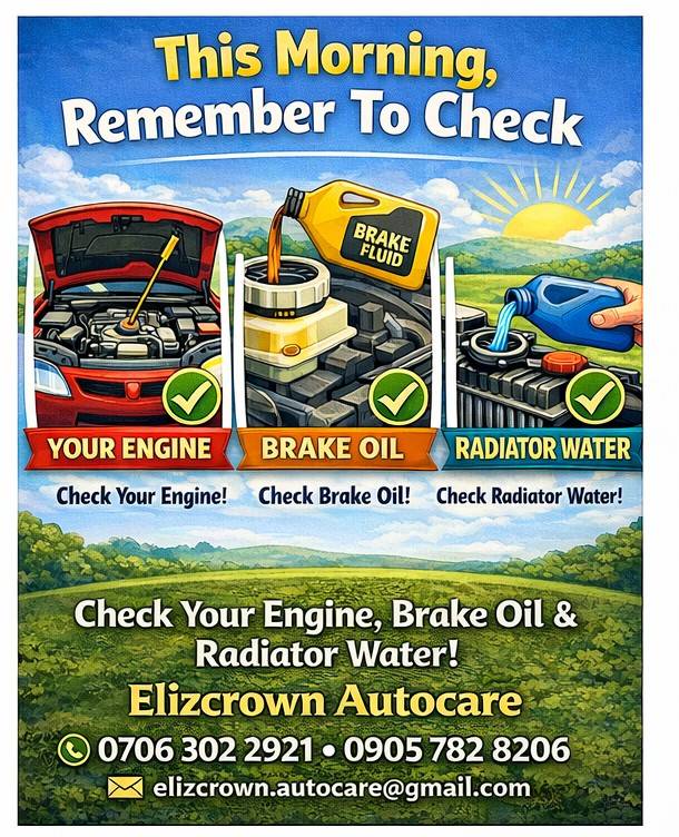 Before you drive that car this morning!