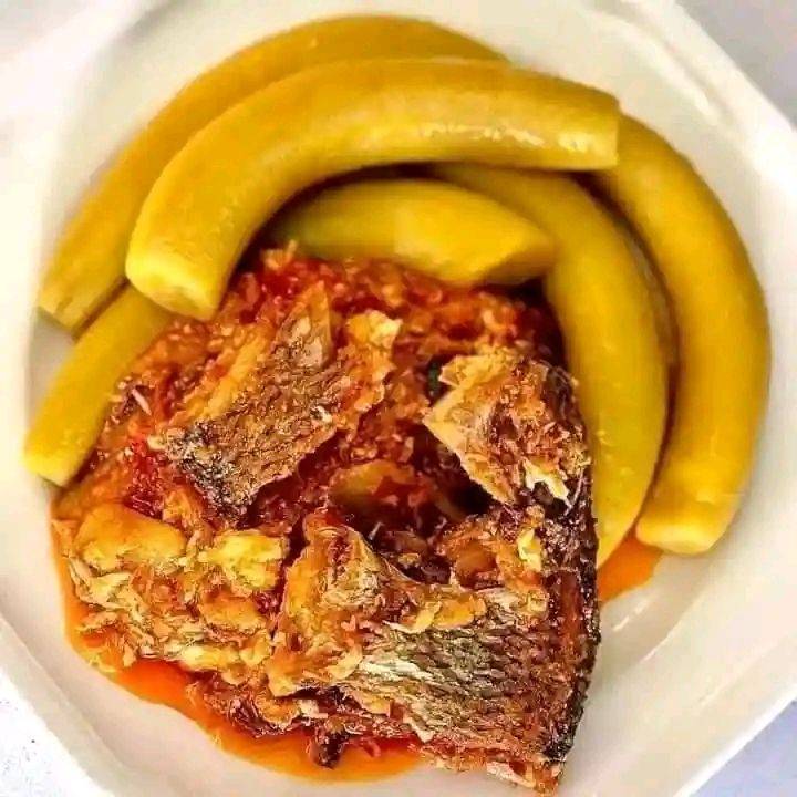 Plantain with steez , if I give you this for dinner will you eat ?