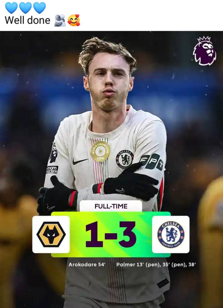 Well done blue's 💙💙💙