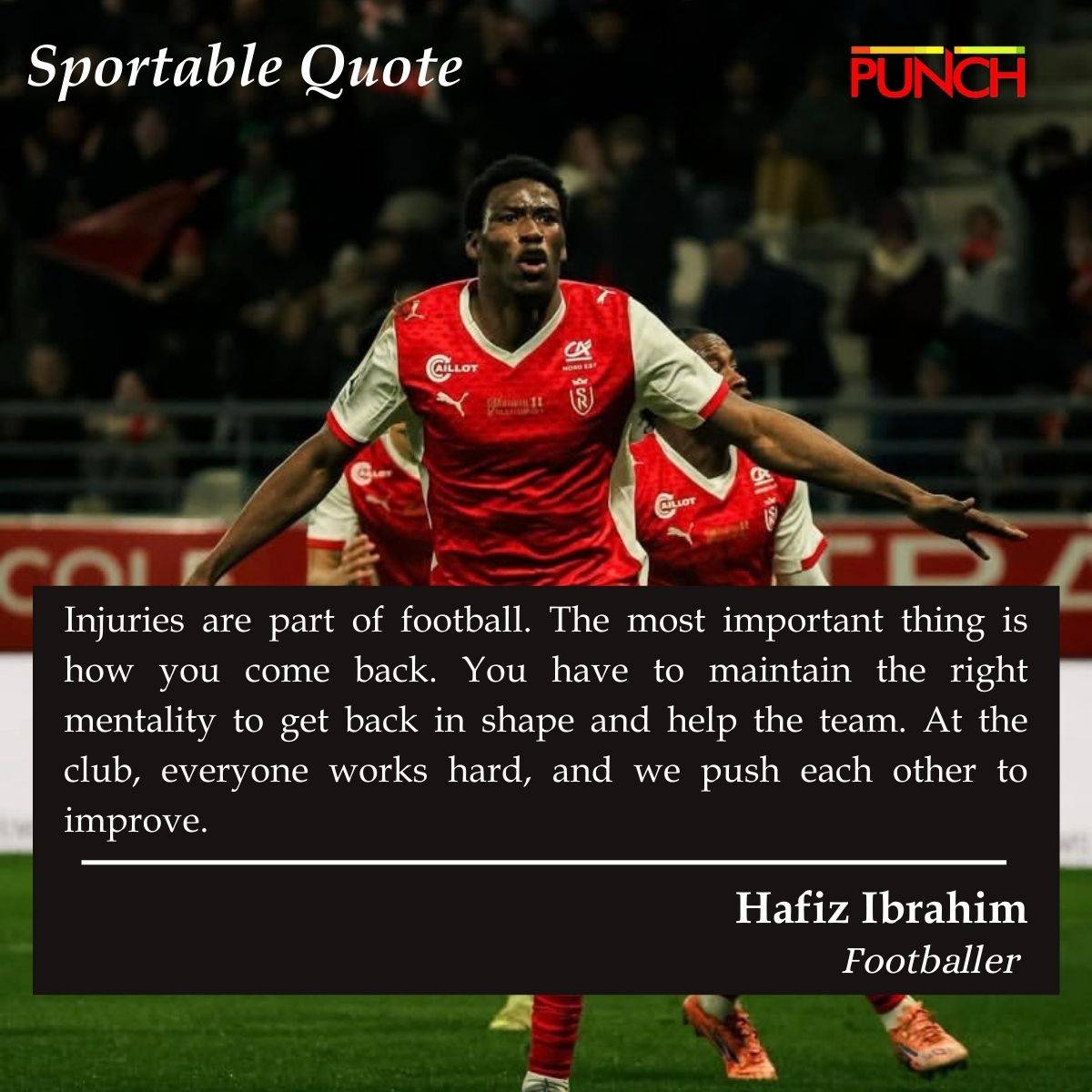 SPORTABLE QUOTE