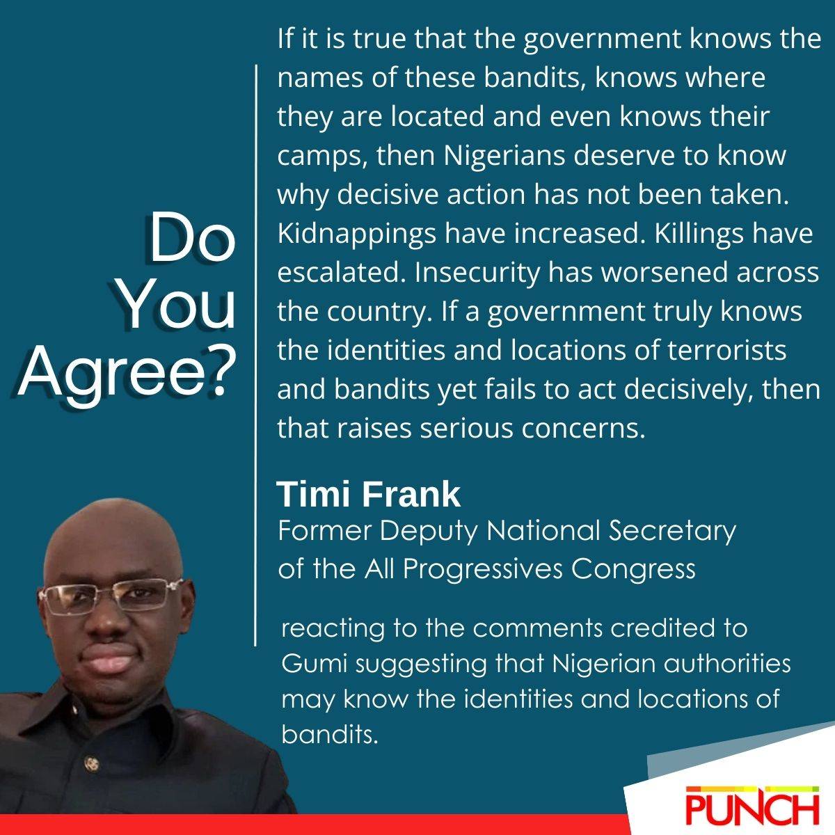 Do You Agree?
Read more: https://punchng.com/ex-apc-spokesman-urges-us-to-suspend-intelligence-shar...