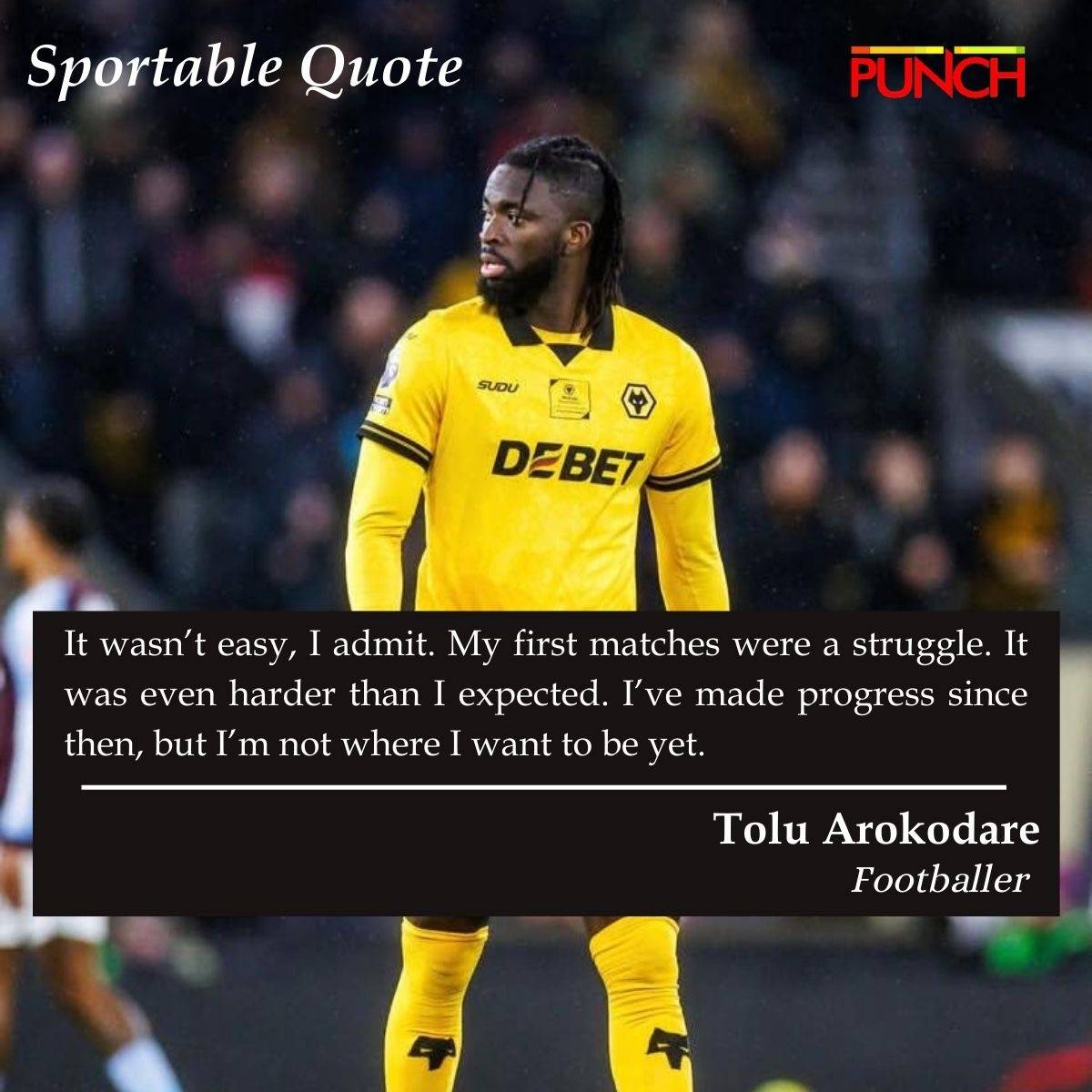 SPORTABLE QUOTE