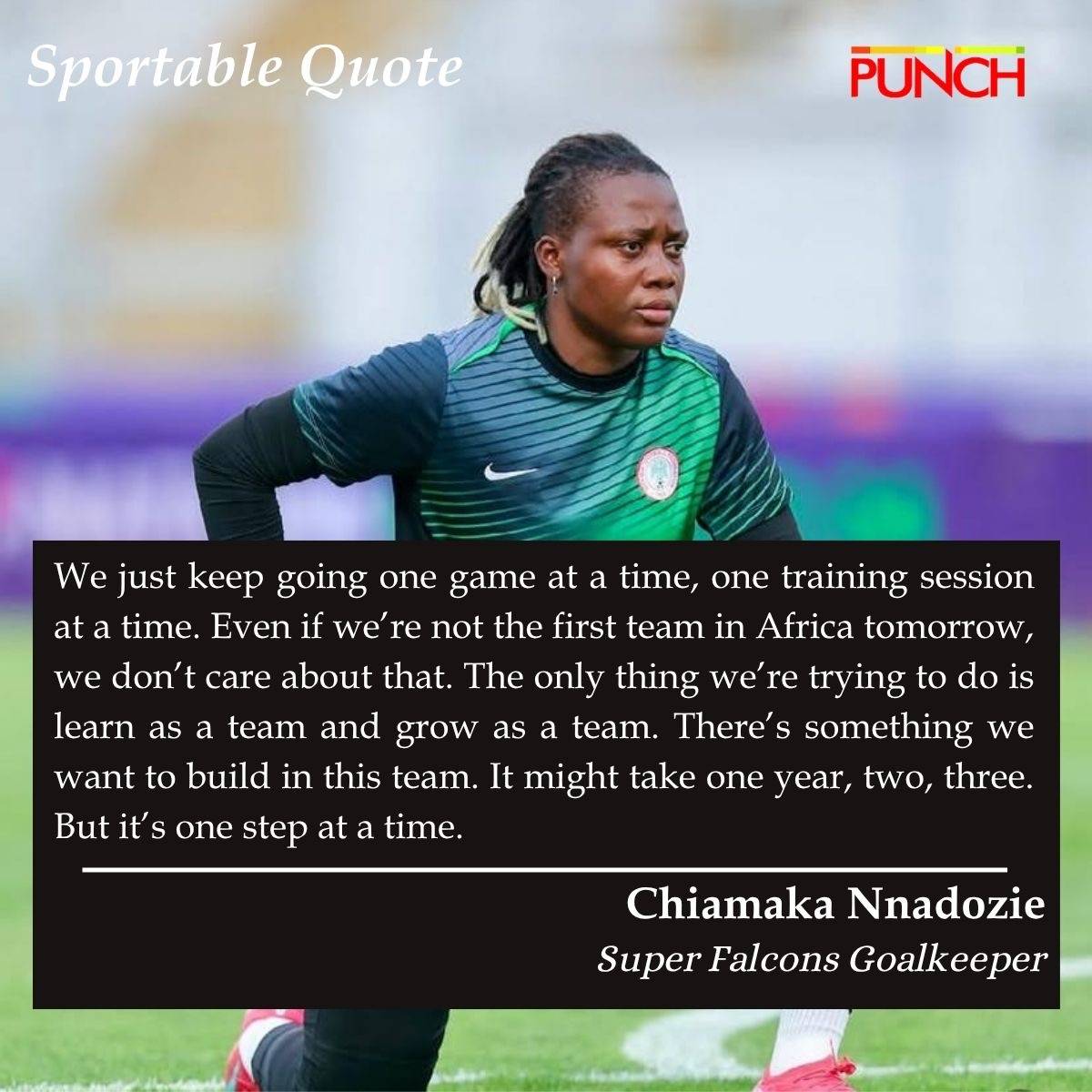 SPORTABLE QUOTE