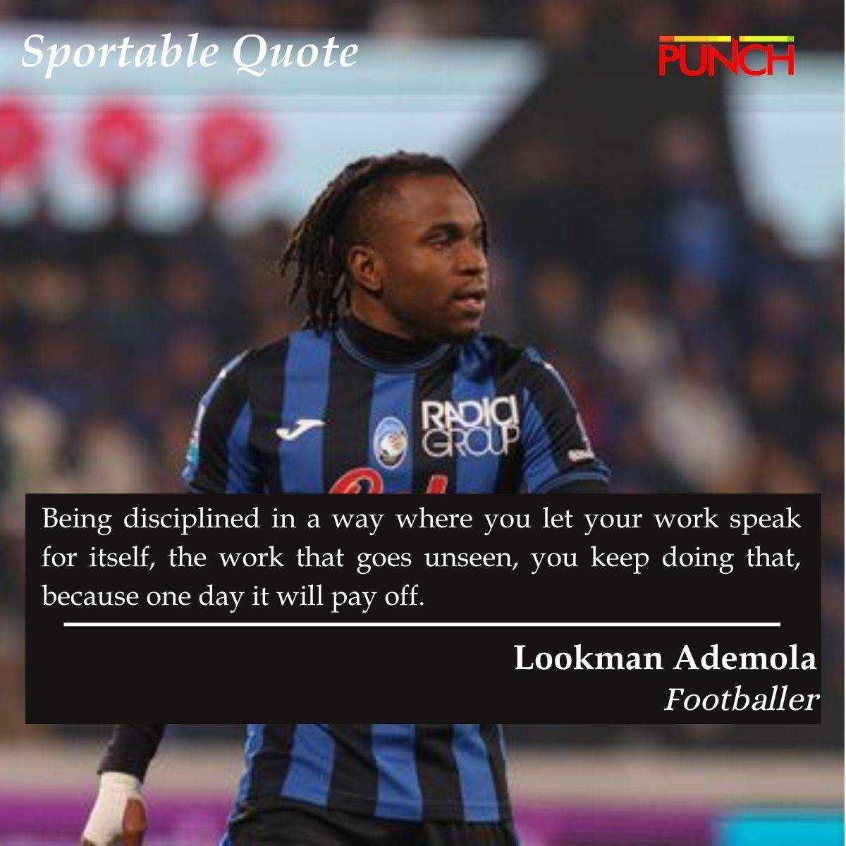 SPORTABLE QUOTE
