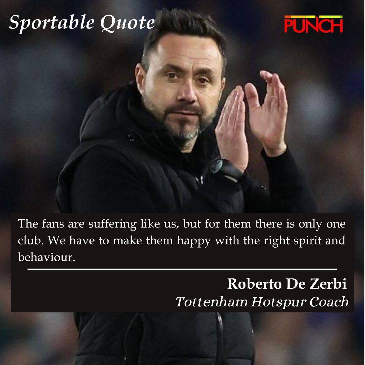 SPORTABLE QUOTE