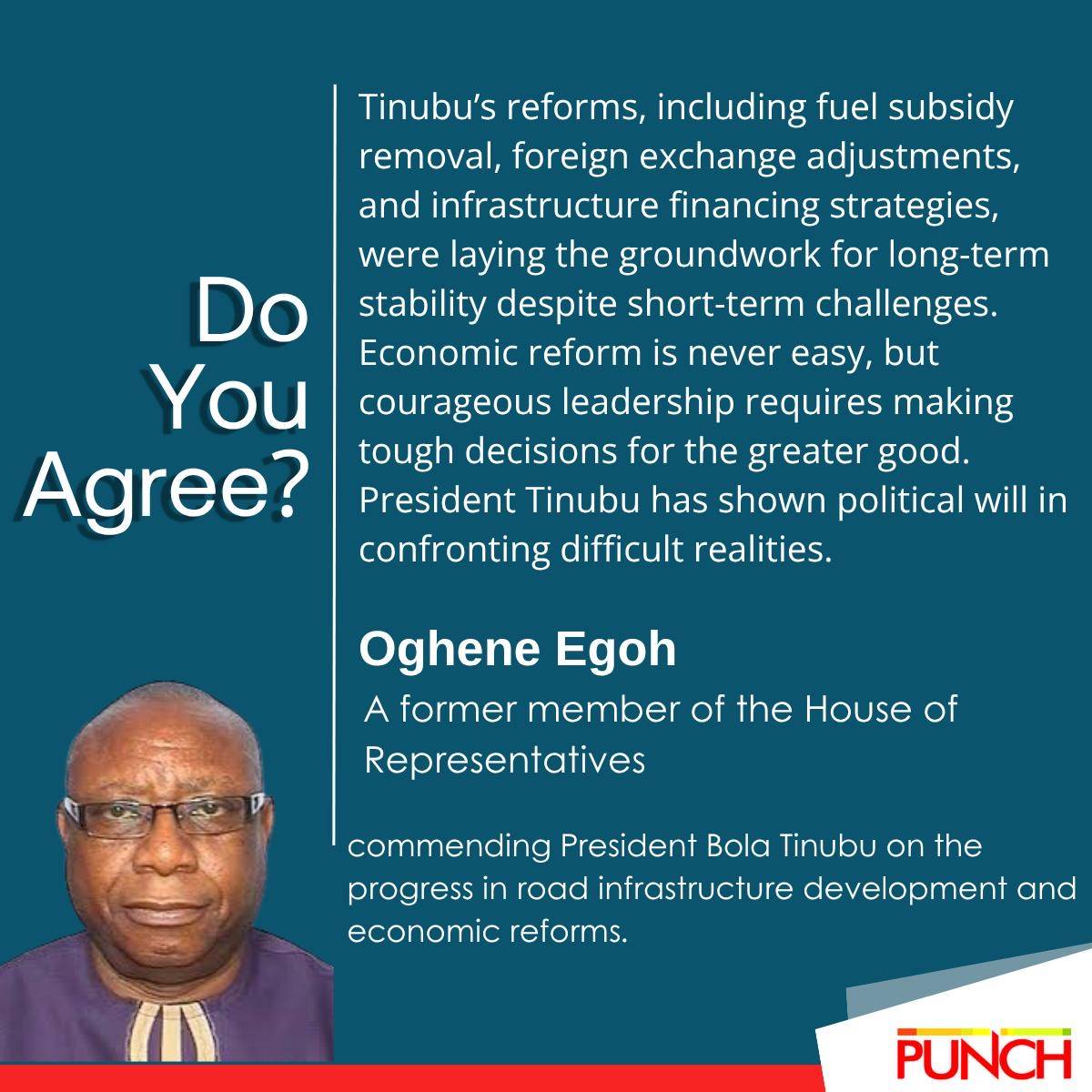 Do you Agree?
https://punchng.com/tinubus-tough-economic-decisions-laying-ground-for-stability-ex-r...