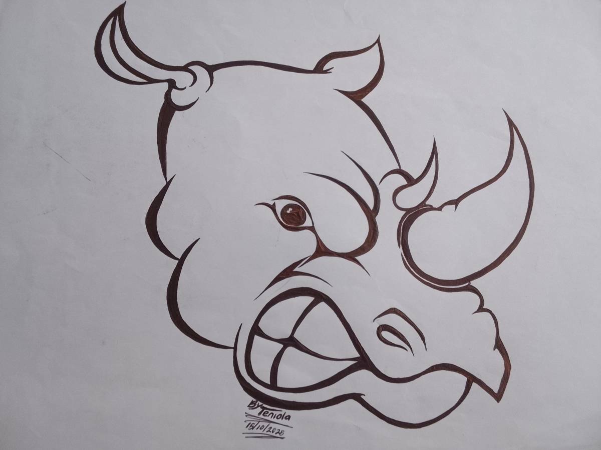 A pen can really do a lot when you have a paper
Take a look at this masterpiece ๐๏ธ