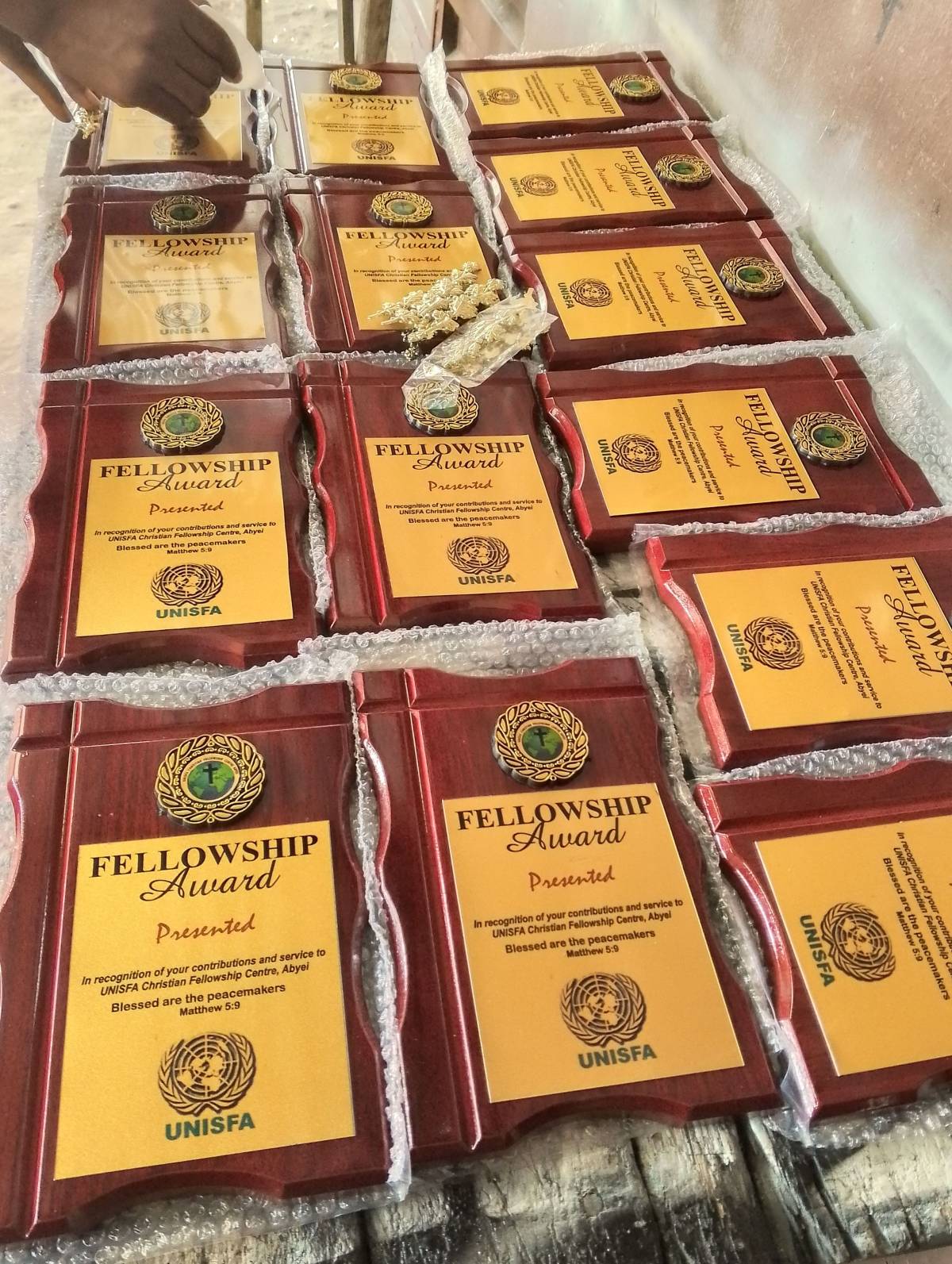 For high quality award for all awards occasions contact JOHNSONTAY NIG ENT at 08036183017 or johnson...