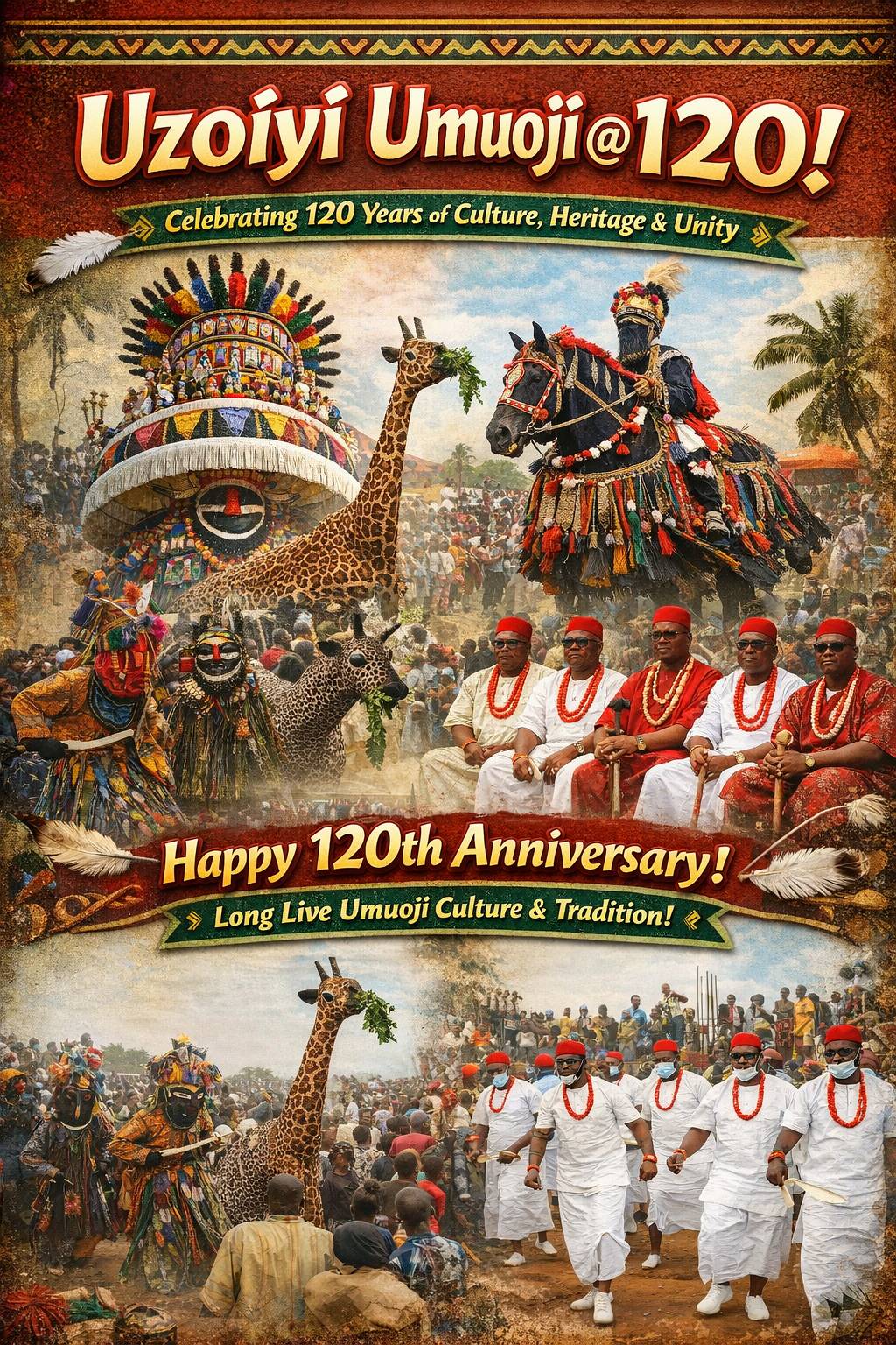 Today, we proudly celebrate Uzoiyi Umuoji @ 120 — a remarkable milestone of culture, tradition, unit...