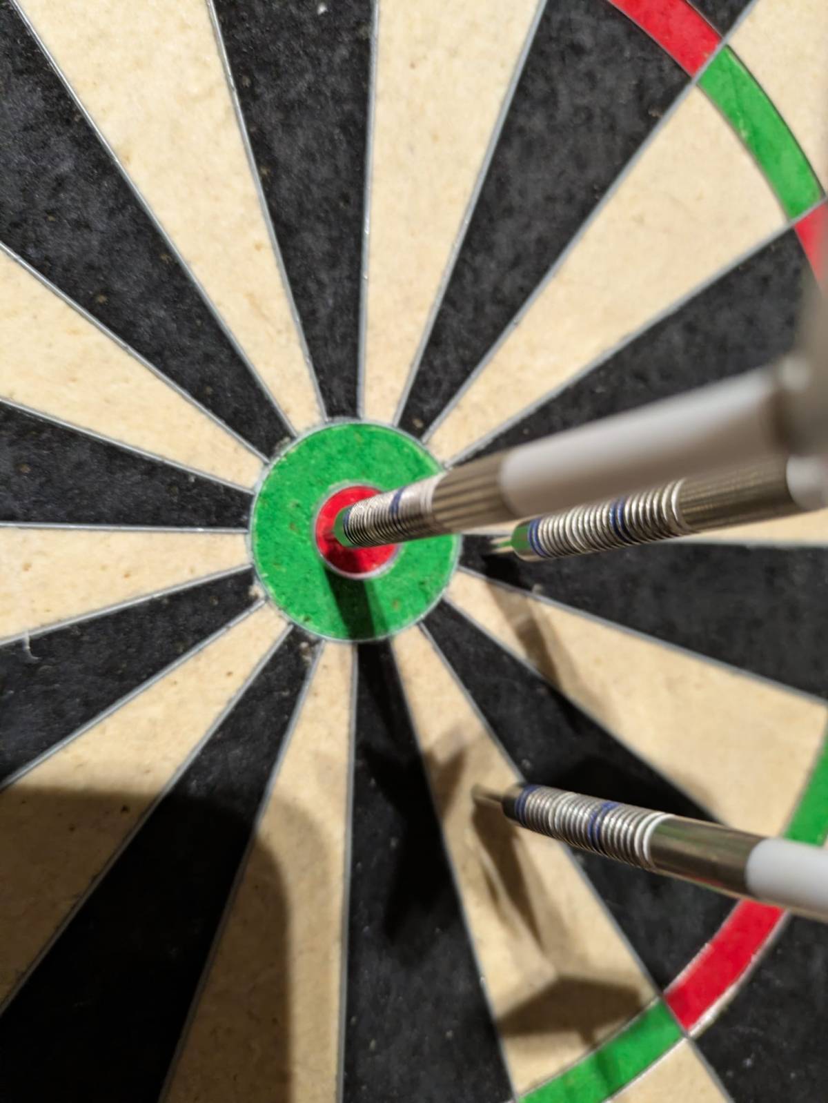 Actually won a game of darts at the weekend!