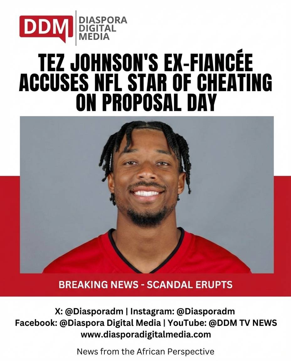 π₯ TEZ JOHNSON DRAMA!
Ex-fiancΓ©e accuses NFL star of cheating on the day he proposed! ππ
Read mor...