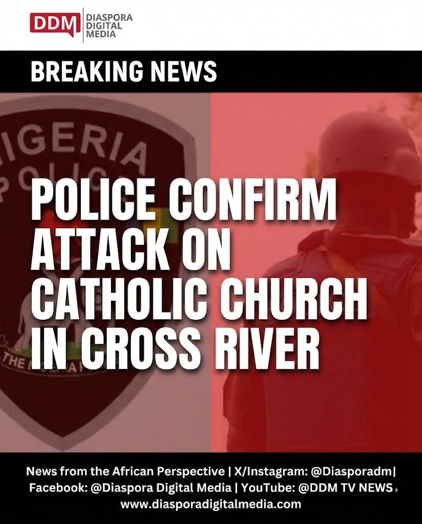 Extraordinary News: Police confirm an attack on a Catholic church in Cross River. This urgent incide...