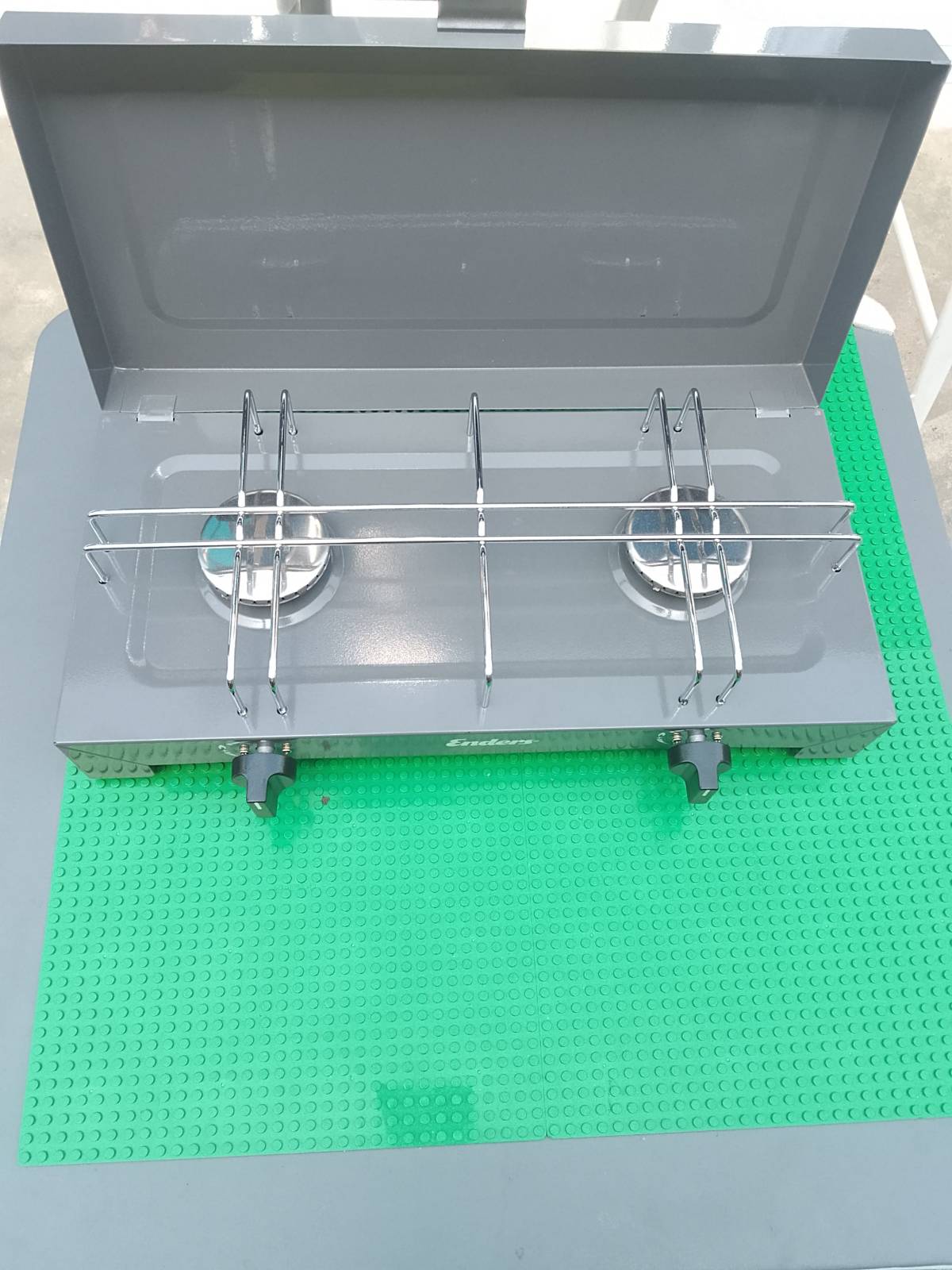 Double Burner German made Table Camp Gas:
Your camping and other off home cooking activities made e...
