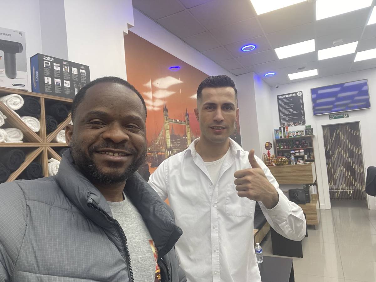 I met Ronaldo today.