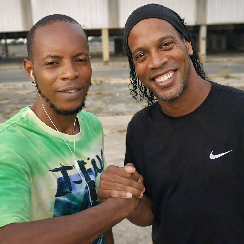 He's the realist reason I became a football fan loving personality today, Dinho like always call him